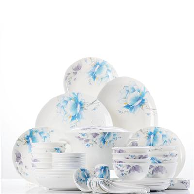 干骚屄电影48头聆听花开骨瓷礼品餐具套装